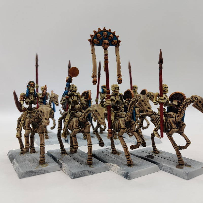 Tomb Kings of Khemri Skeleton Horsemen x8 - Painted AD087