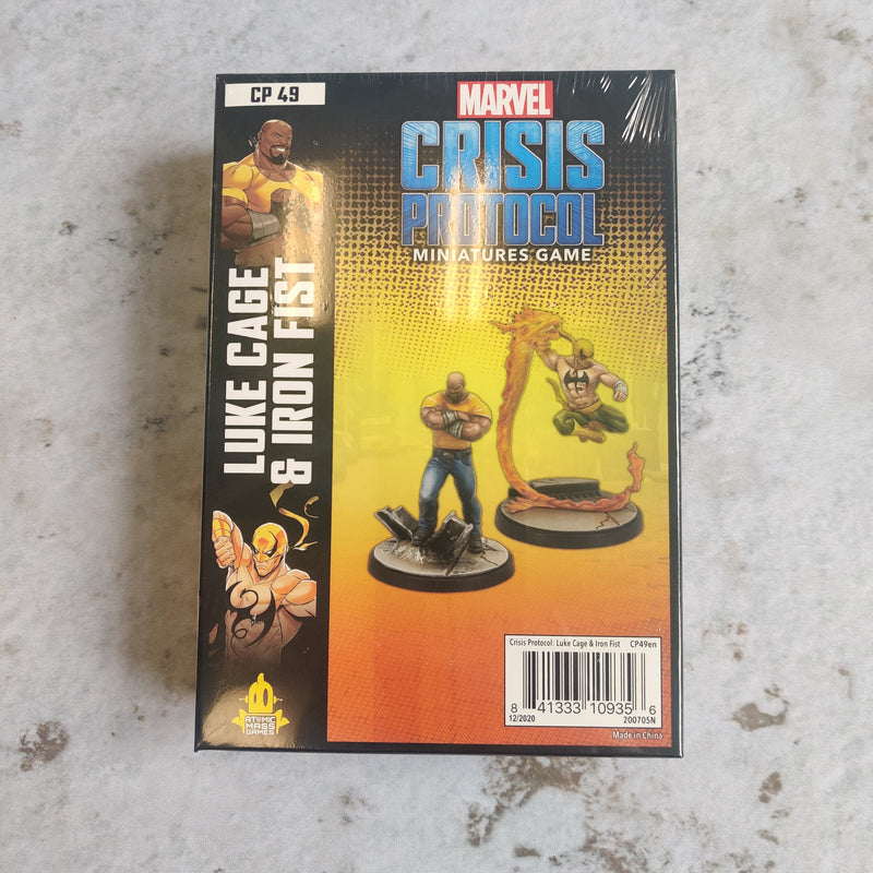 Marvel Crisis Protocol Luke Cage and Iron Fist - Sealed AV042