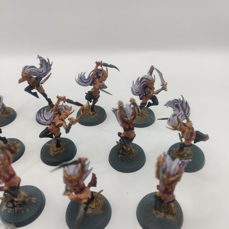 Age of Sigmar Daughters of Khaine Wyche Aelves x20 - Painted AF026