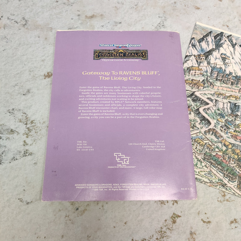 AD&D Forgotten Realms Gateway to Ravens Bluff, The Living City