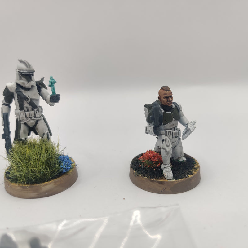 Star Wars Legion Republic Clone Officer and Specialists AW143