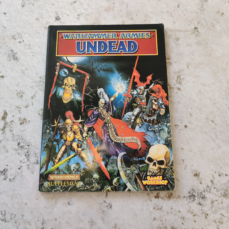 Warhammer Armies Undead Book 4th Edition 1994 OOP AS604