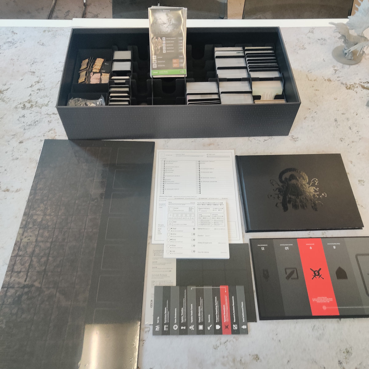 Kingdom Death Monster 1.6 Core Set - Part Assembled with Inserts  BB167