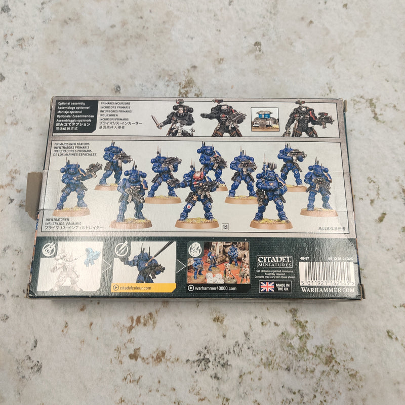 Warhammer 40k Space Marines Primaris Infiltrators - In Box AY303