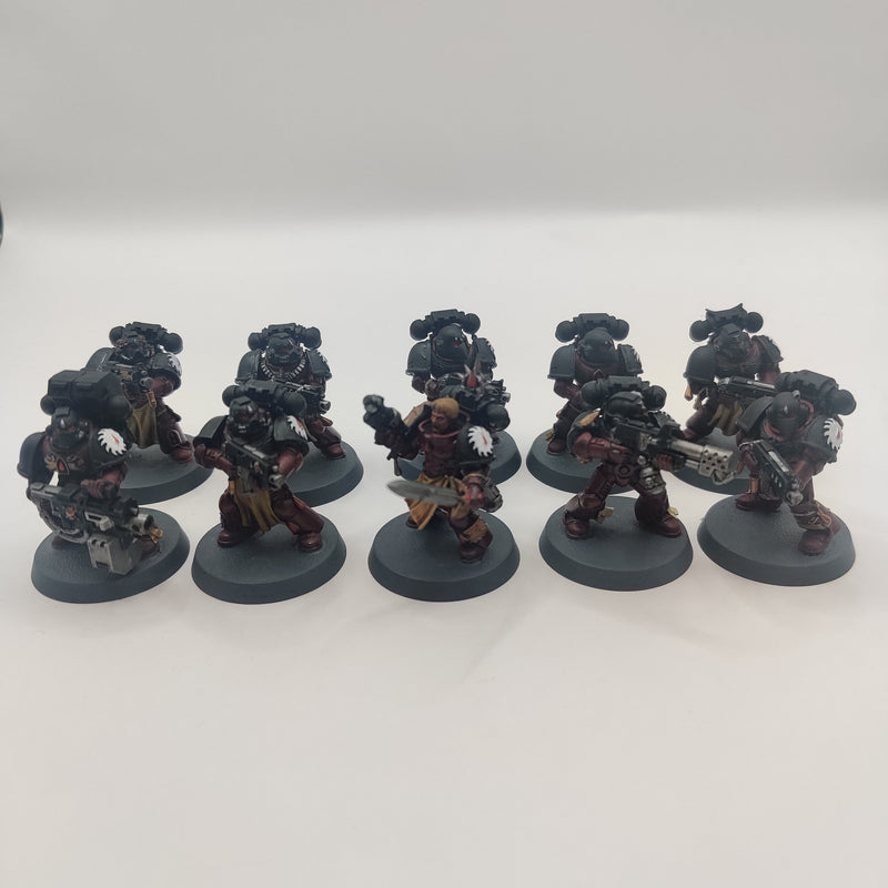 Warhammer 40k Flesh Tearers Tactical Marines x 10 - Painted AC038