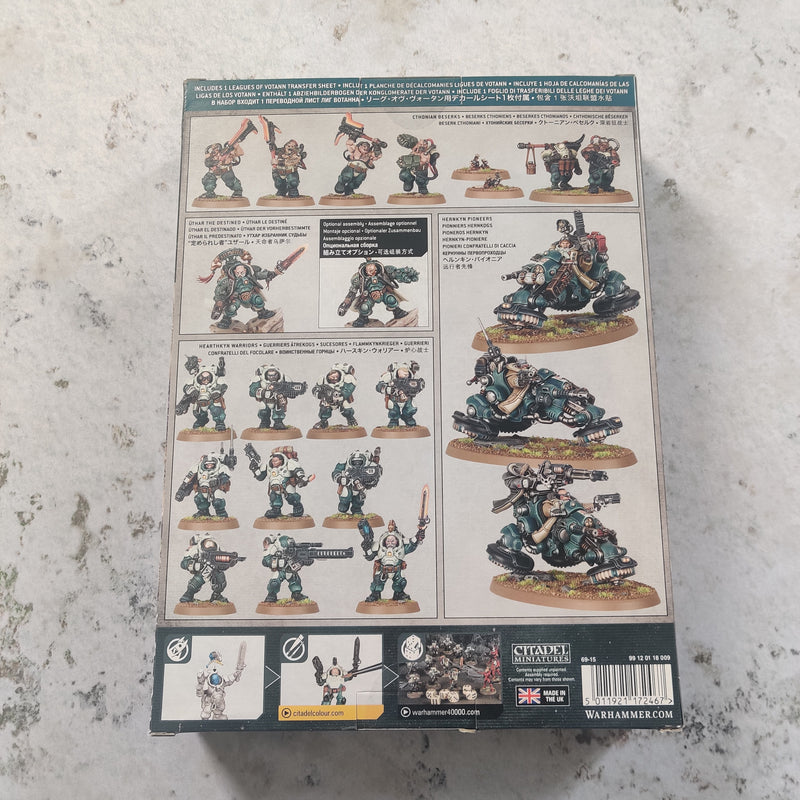 Warhammer 40k Leagues of Votann Combat Patrol - Damaged Box AY191