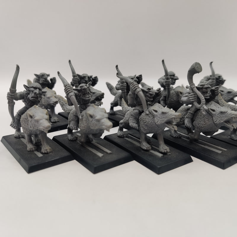 Warhammer The Old World Goblin Wolf Riders x10 AW138