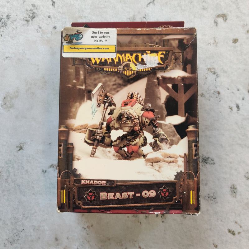 Warmachine Khador Beast-09 In Box BB096