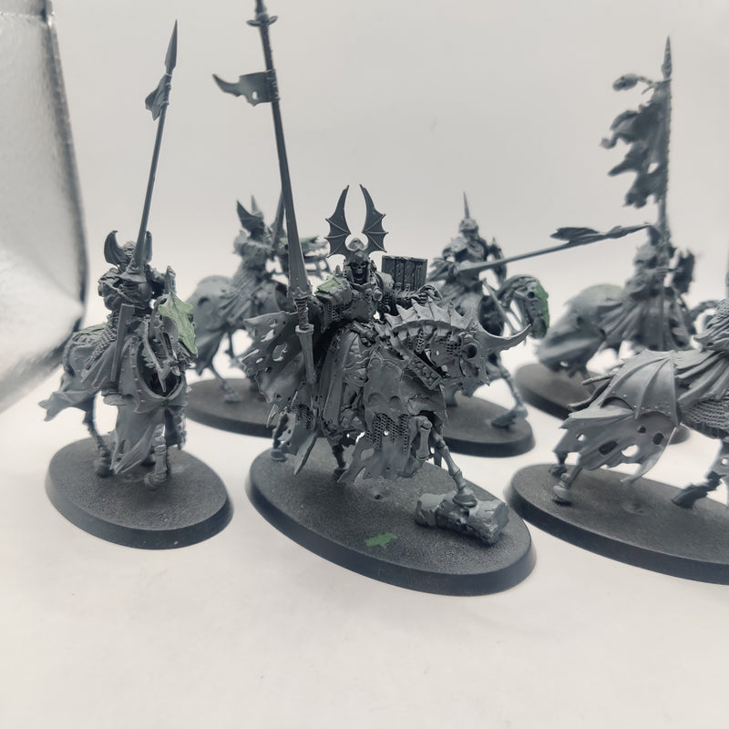 Age of Sigmar Soulblight Gravelords Wight King and Black Knights x5 AD001
