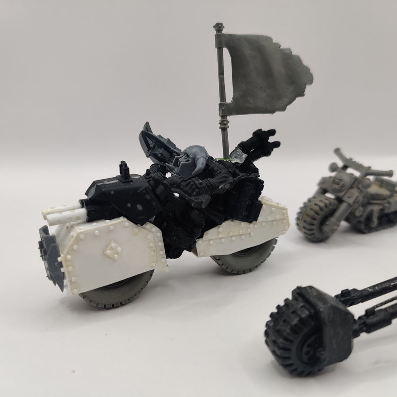 Warhammer 40k Orks Converted Warbikers AD090