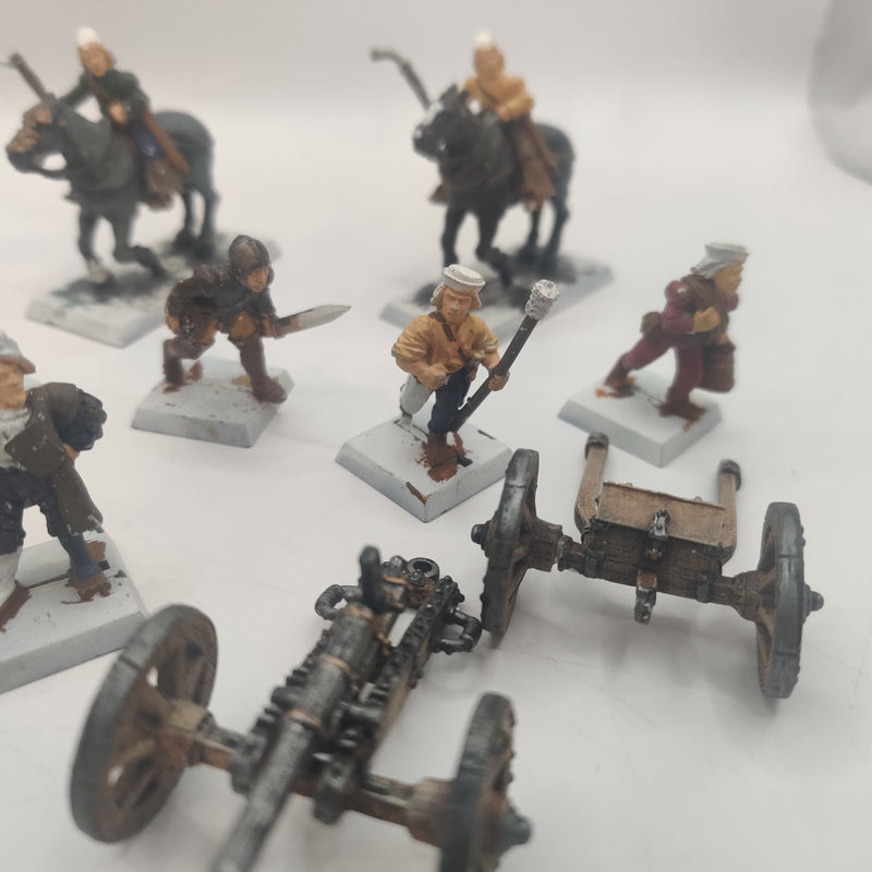 Fantasy Cannons and Crew Officer and Slingers AD076