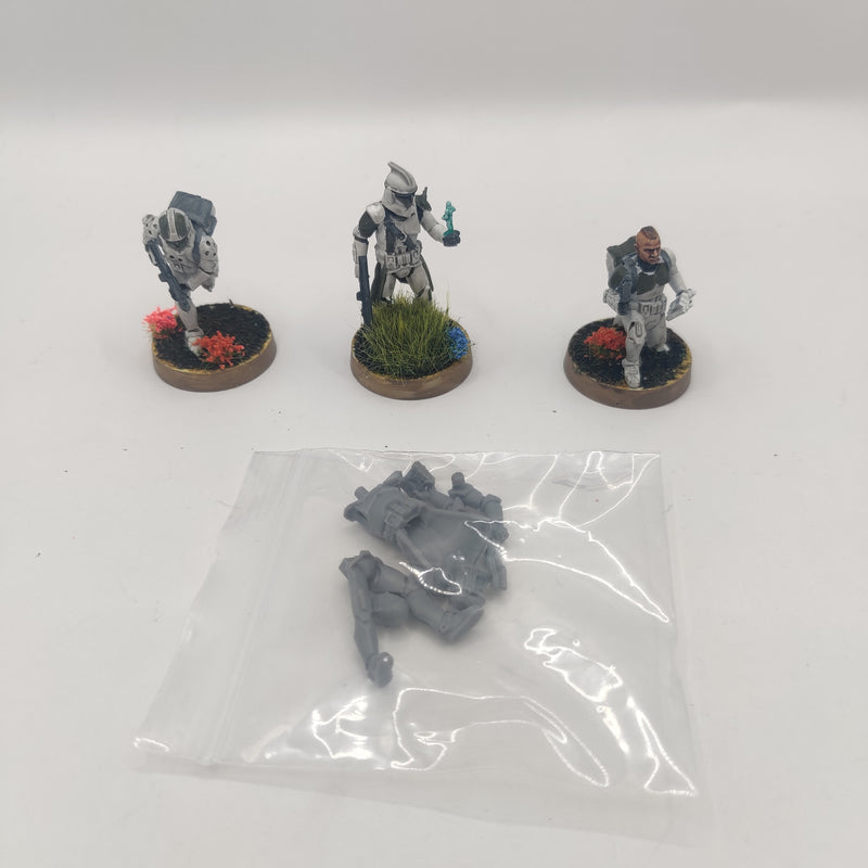 Star Wars Legion Republic Clone Officer and Specialists AW143