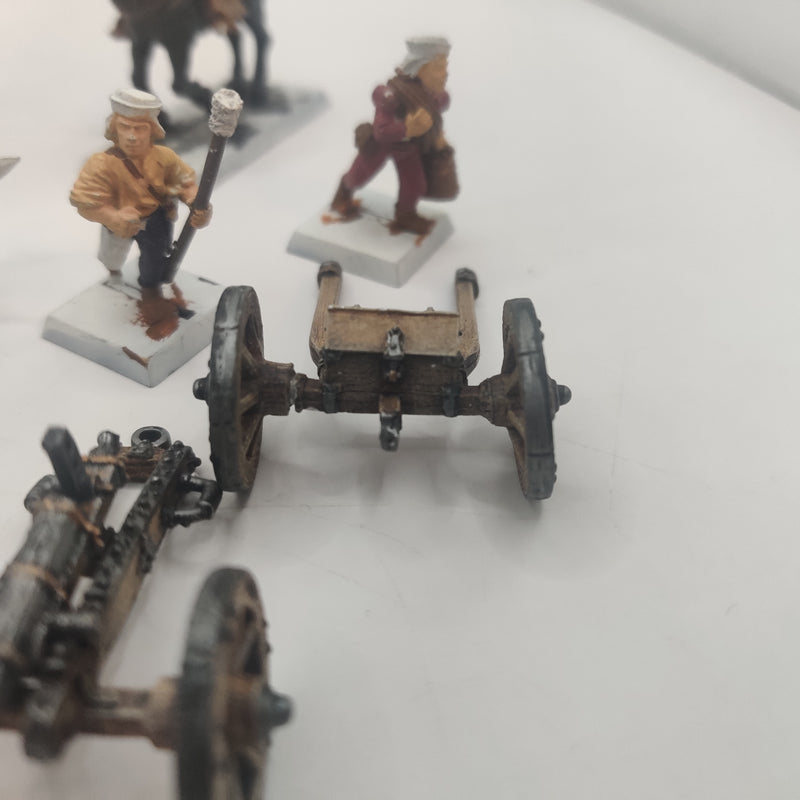 Fantasy Cannons and Crew Officer and Slingers AD076