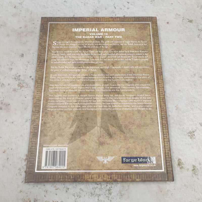 Imperial Armour: The Badab War in Slip Case Collector's Set - Vols 9 & 10 AV247