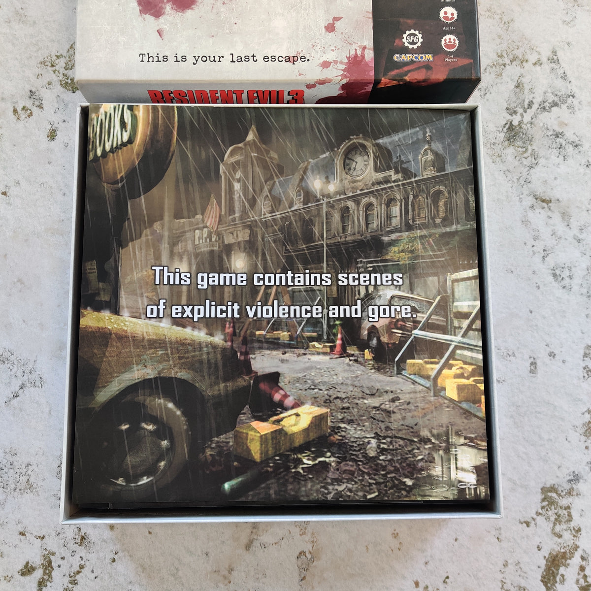 Resident Evil 3 The Board Game BD198