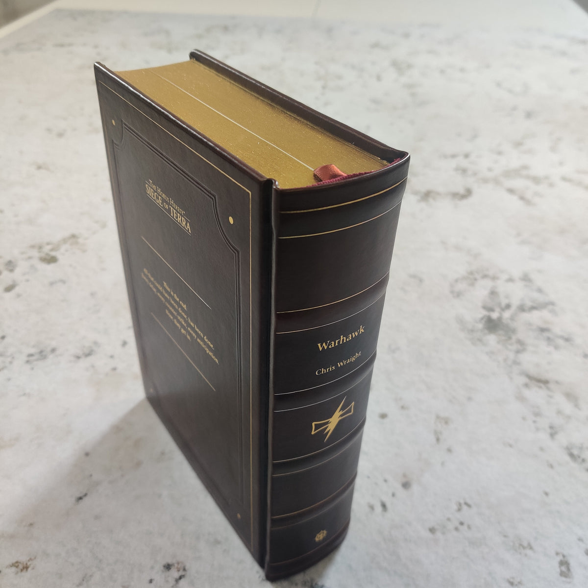 The Horus Heresy Siege of Terra Warhawk Limited Edtion Novel 619 BG026