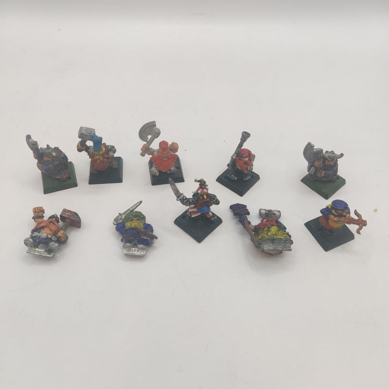 Warhammer Fantasy Marauder Dwarfs x10 Metal OOP AA033