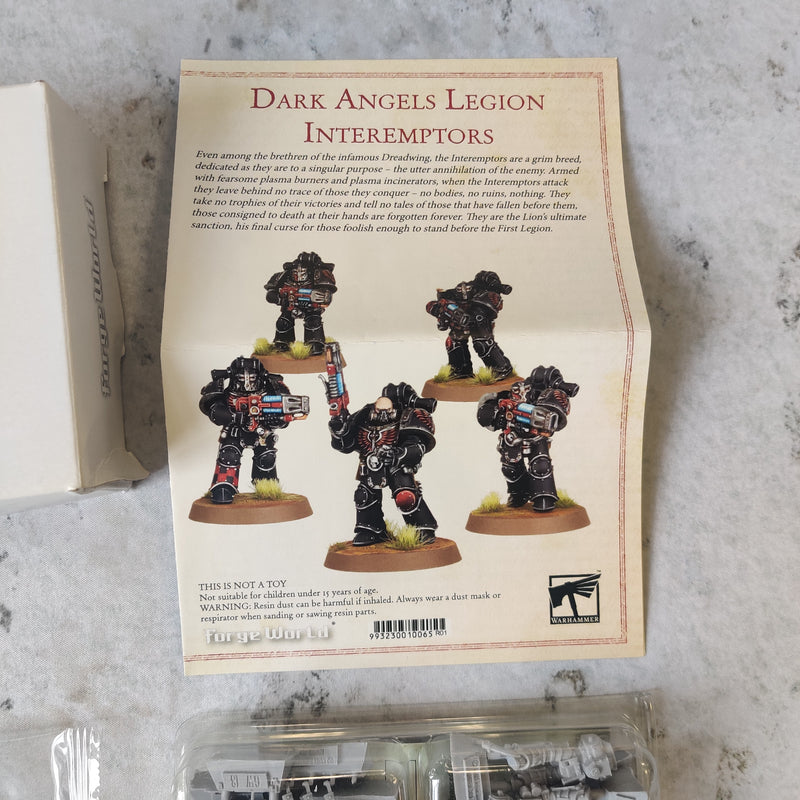 Horus Heresy Dark Angels Dreadwing Interemptor Squad - In Box BD016