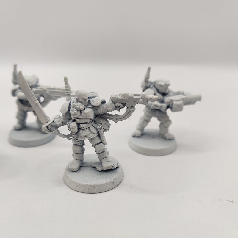 Warhammer 40k Astra Militarum Kasrkin Storm Troopers Metal AJ039