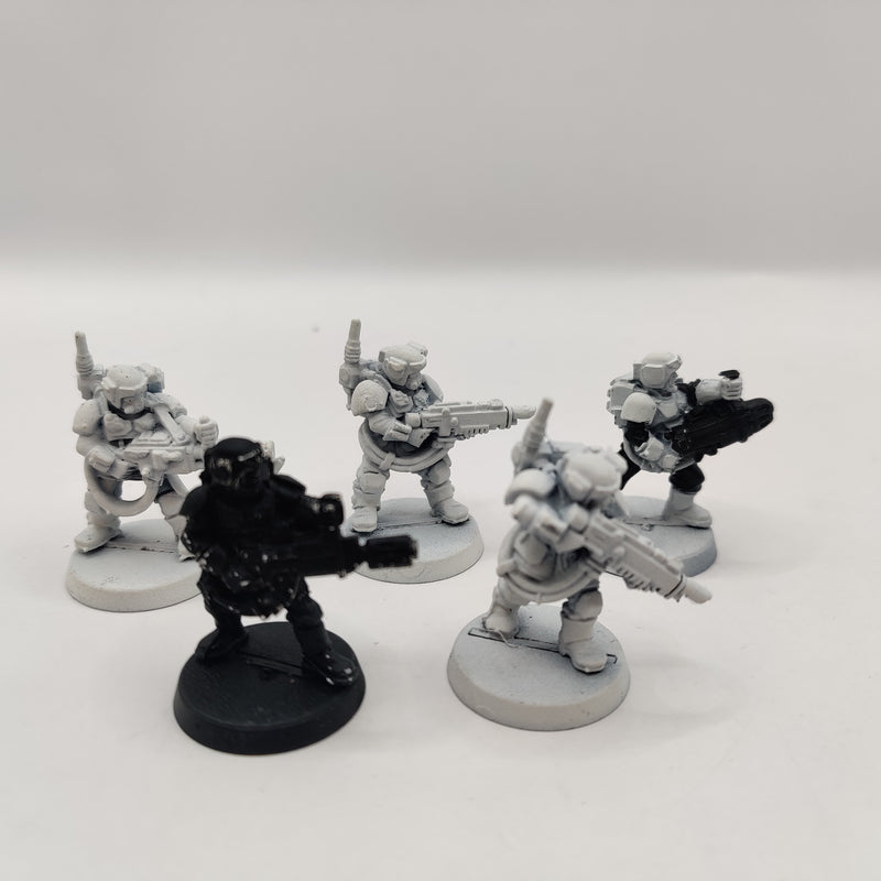 Warhammer 40k Astra Militarum Kasrkin Storm Troopers Metal AW186