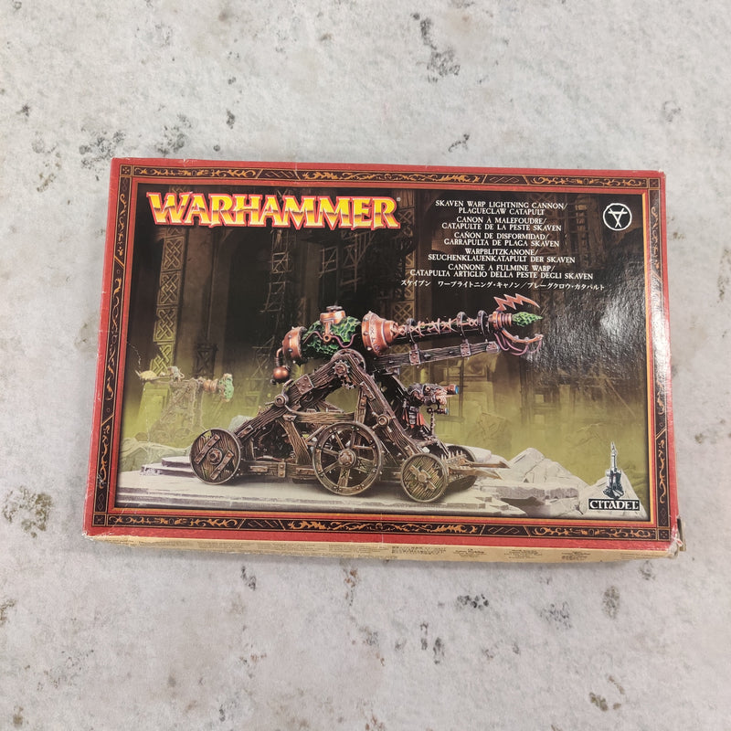 Age of Sigmar Skaven Warp Lightning Cannon - in Box AV085