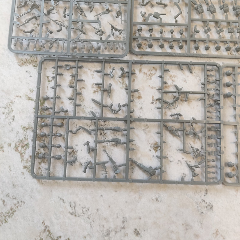 Bolt Action US Airborne x17 on Sprue AV186