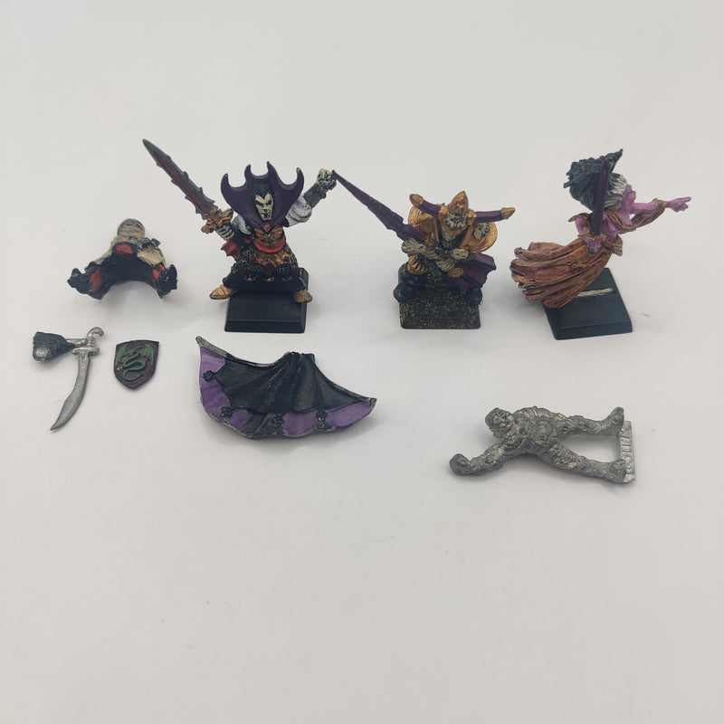 Warhammer Vampire Counts Models - Vampire, Banshee, Golem and Wight BA197