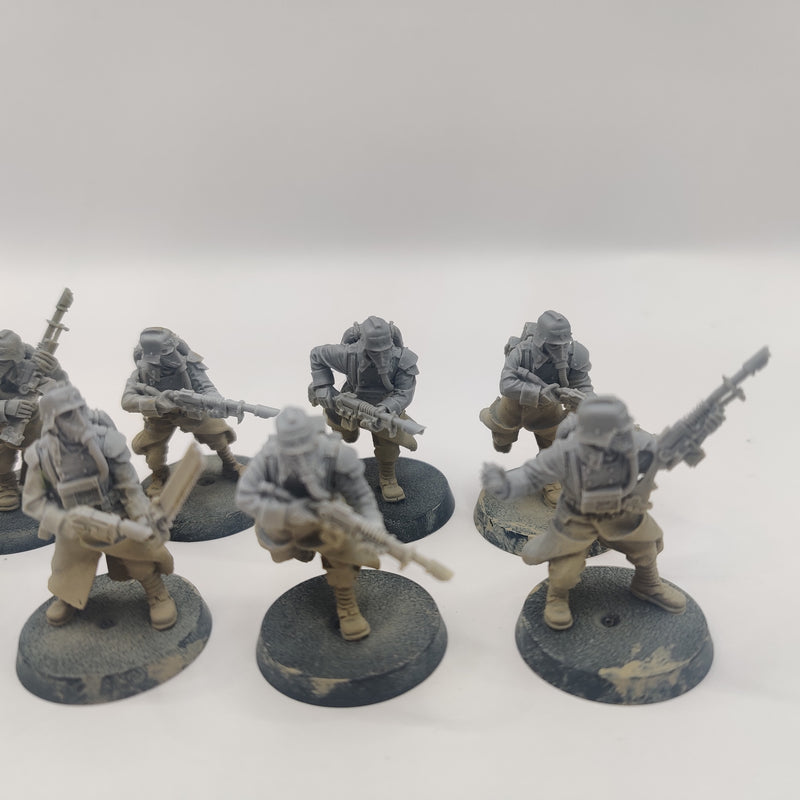 Warhammer 40k Forgeworld Death Korps of Krieg Squad Advancing AD022