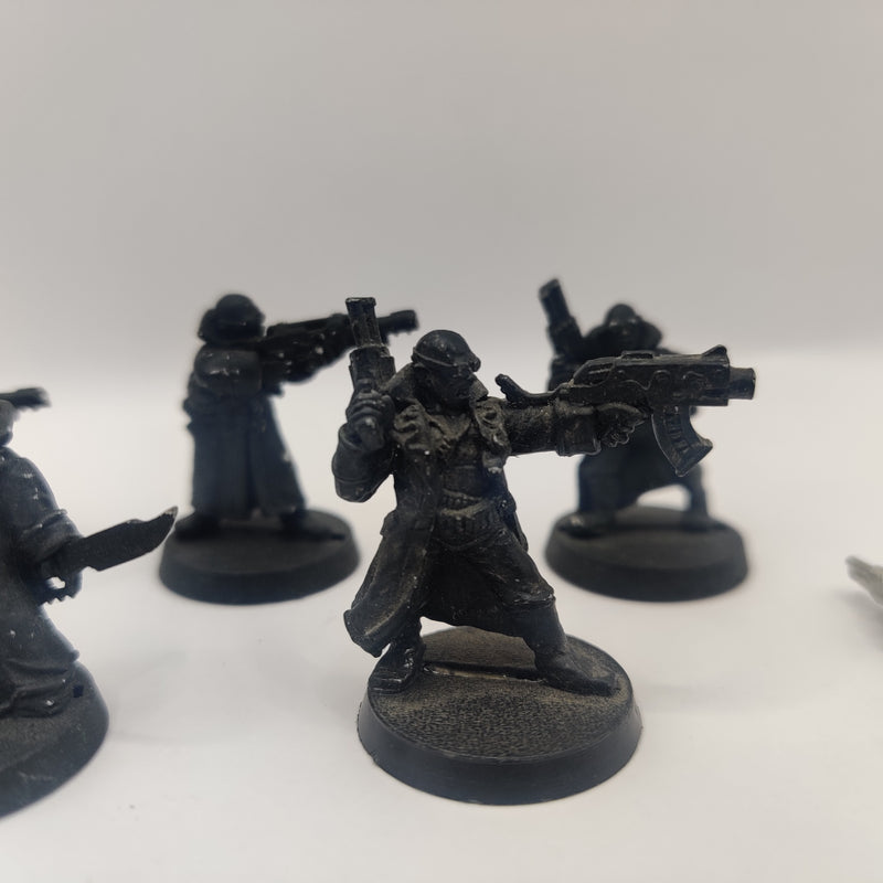 Necromunda Classic Delaque Gang x7  - Metal AT053