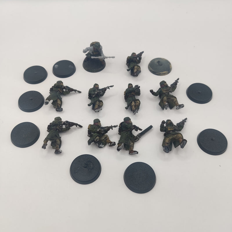 Warhammer 40k Forgeworld Death Korps of Krieg Squad Advancing AW165