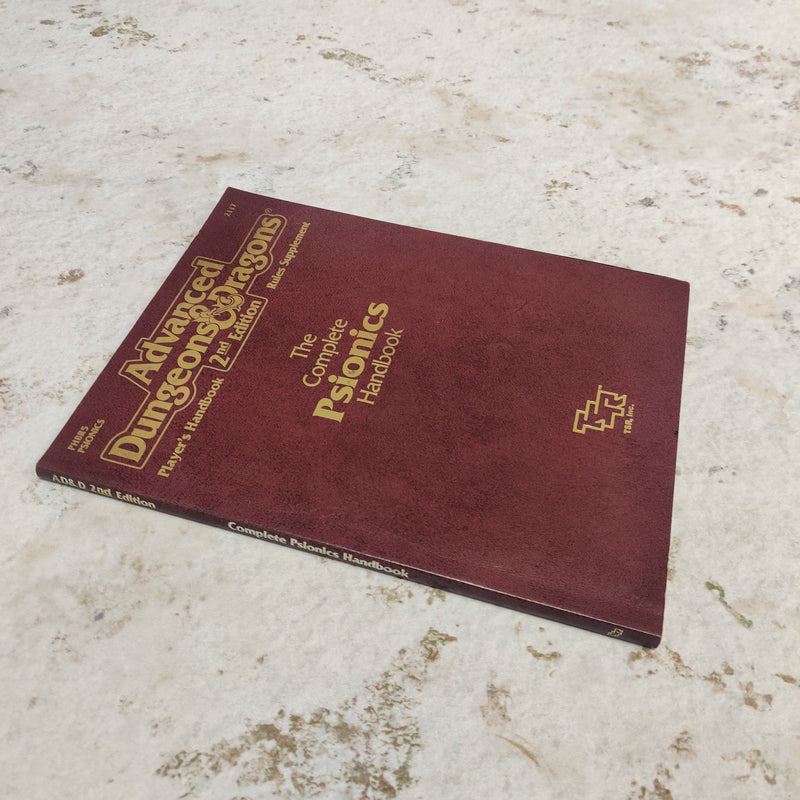 AD&D 2nd Edition The Complete Psionics Handbook