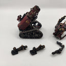 Warhammer 40k Space Marines Red Scorpions Techmarine & Thunderfire Cannon - Metal - Painted AI256