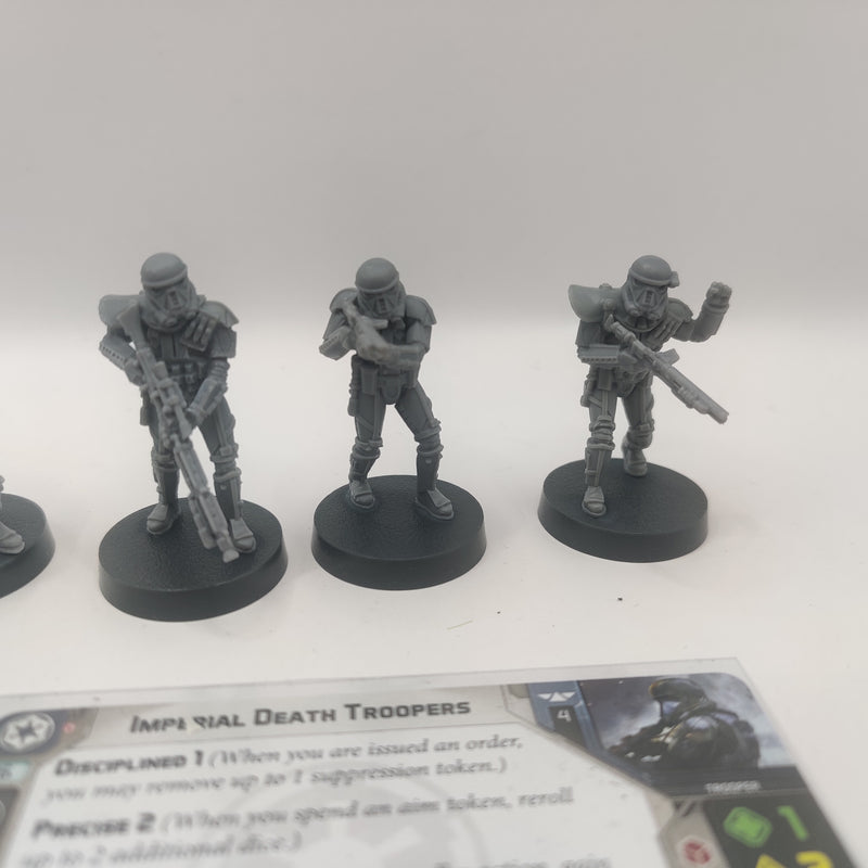 Star Wars Legion Imperial Death Troopers - inc Cards AZ137