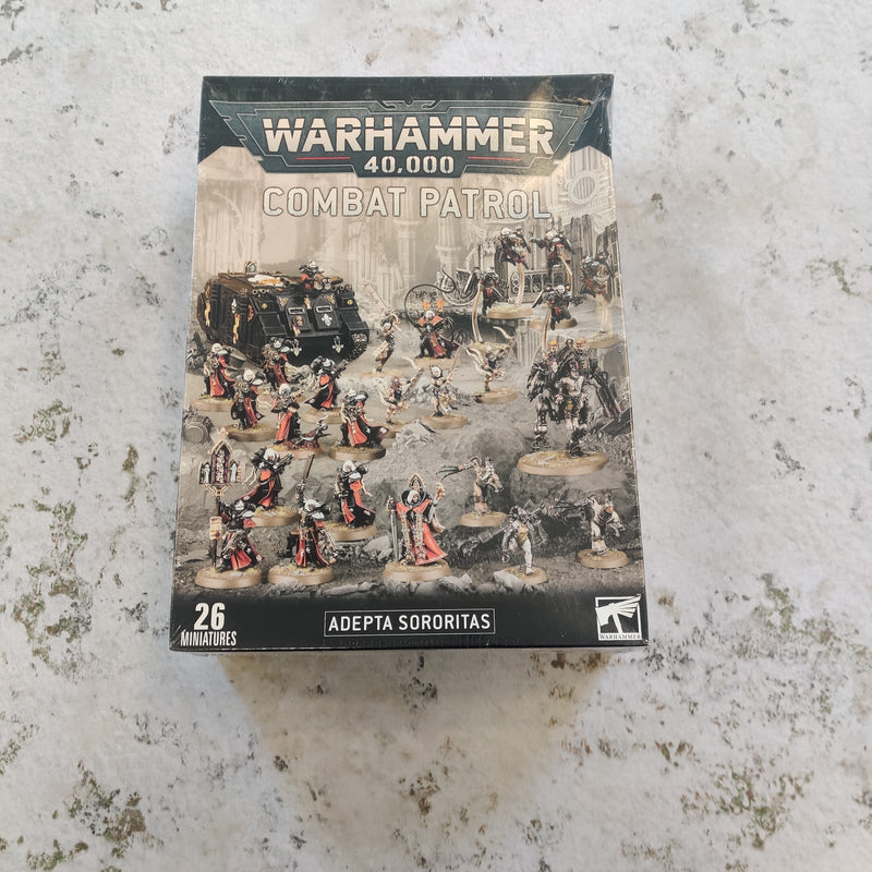 Warhammer 40k Adepta Sororitas Combat Patrol Damaged Box Sealed AY080 AY080-NS0603-0306