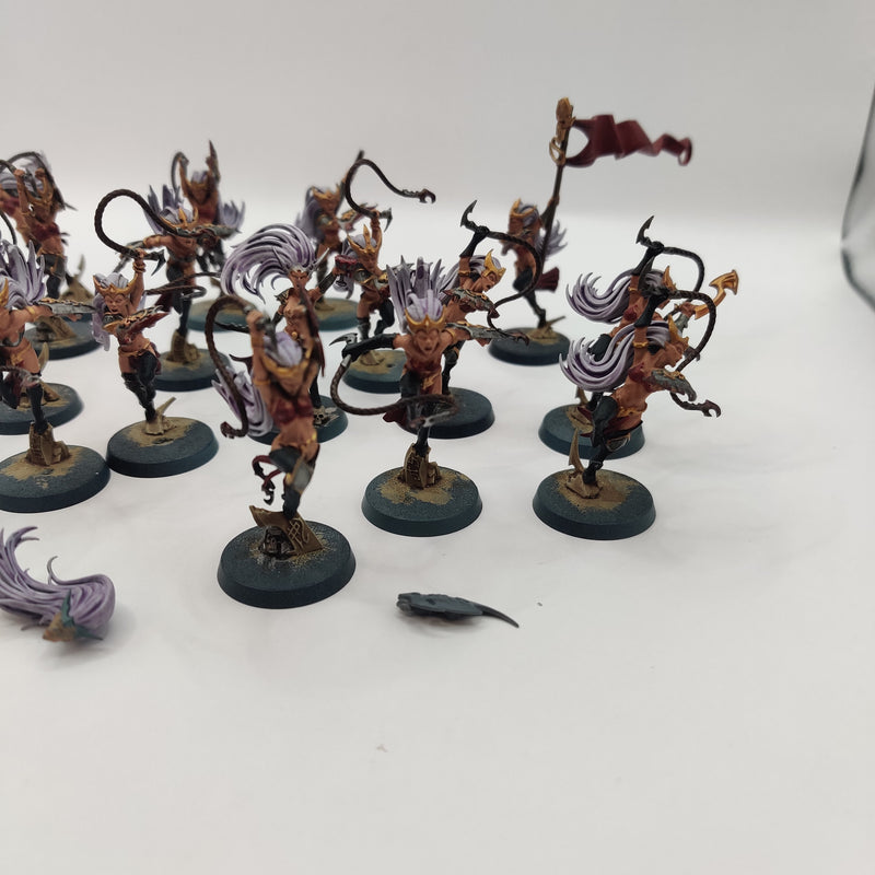 Age of Sigmar Daughers of Khaine Sisters of Slaugher x20 - Painted AI115