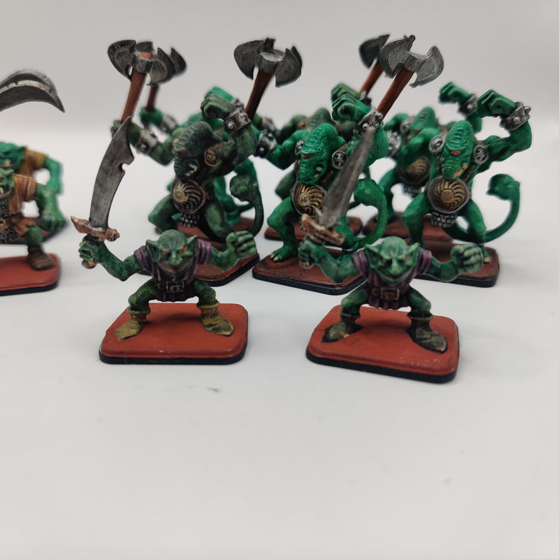 Warhammer Heroquest Orcs and Fimir - Painted AT124