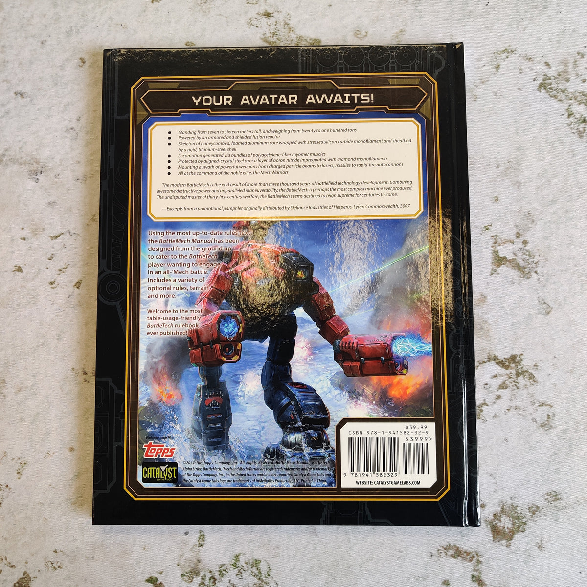 Battletech: Battlemech Manual 35010 AS297