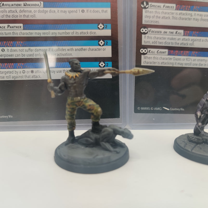 Marvel Crisis Protocol Black Panther and Killmonger BF007