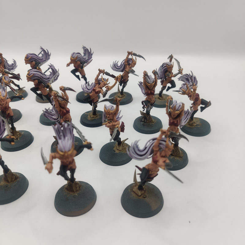 Age of Sigmar Daughters of Khaine Wyche Aelves x20 - Painted AF026