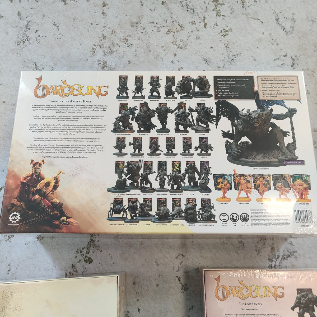 Bardsung Core Set Fables and Lost Levels SEALED BD191