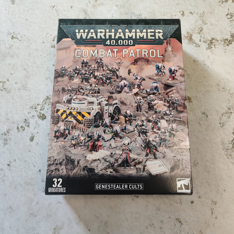 Warhammer 40k Genestealer Cults Combat Patrol Damaged Box BD123-0328