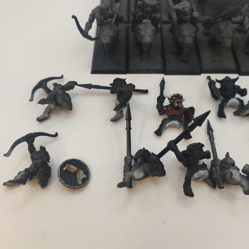 Warhammer the Old World Empire Goblin Wolf Riders BF073