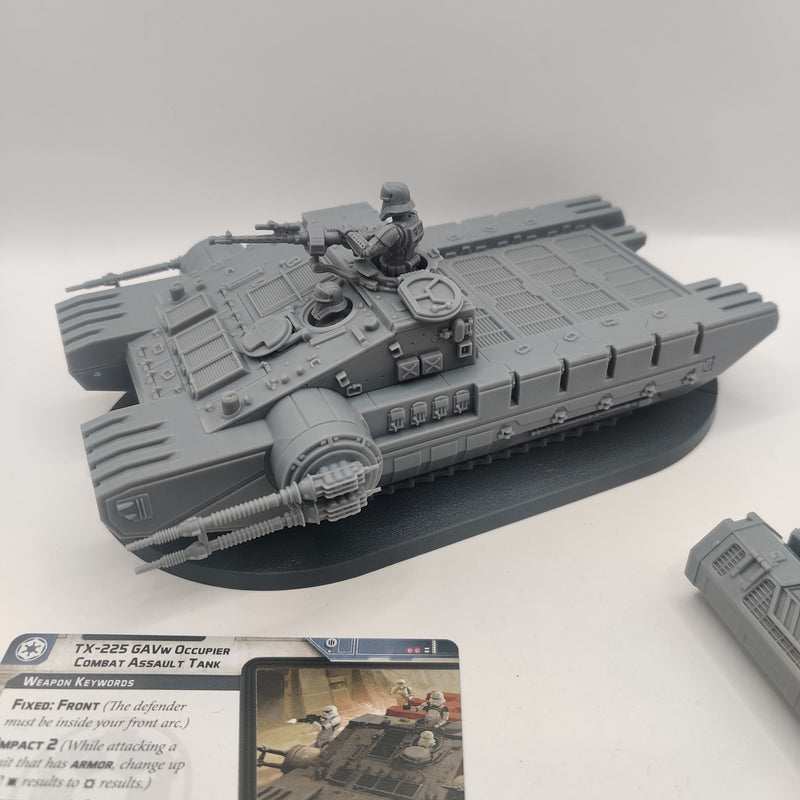 Star Wars Legion Empire GAVw Tank - inc Cards AU079