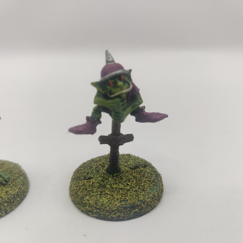 Blood Bowl 2nd Edition Goblin Pogoer and Nose Picker AH033