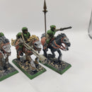 Warhammer 40k Astra Militarum Cadian Roughriders - Conversions - Painted BA192