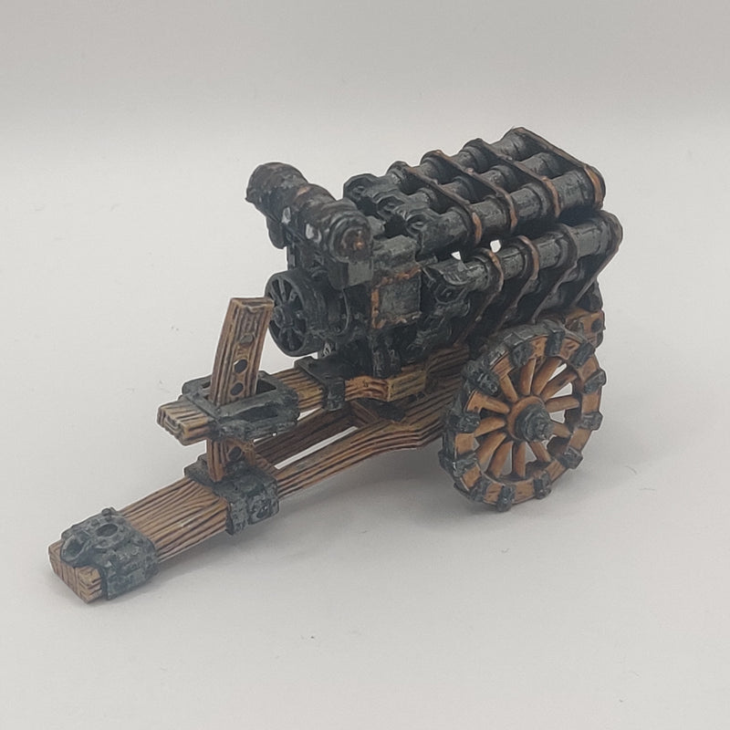 Warhammer the Old World Empire Hellblaster Volley Gun - Metal Painted AW059