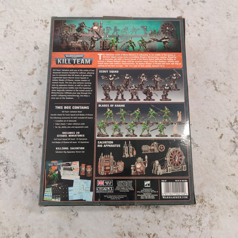 Warhammer 40k Kill Team Salvation Box Set - Complete AY188