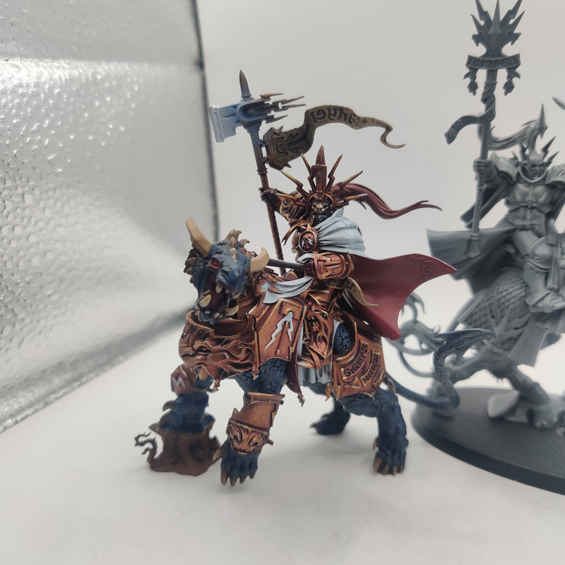 Age of Sigmar Stormcast Eternals Vandus Hammerhand and Lord Arcanum on Gryph-charger AL062