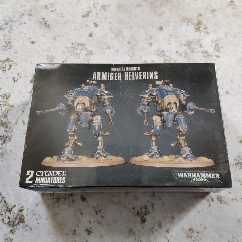 Warhammer 40k Imperial Knights Armiger Helverins - In Box AY185