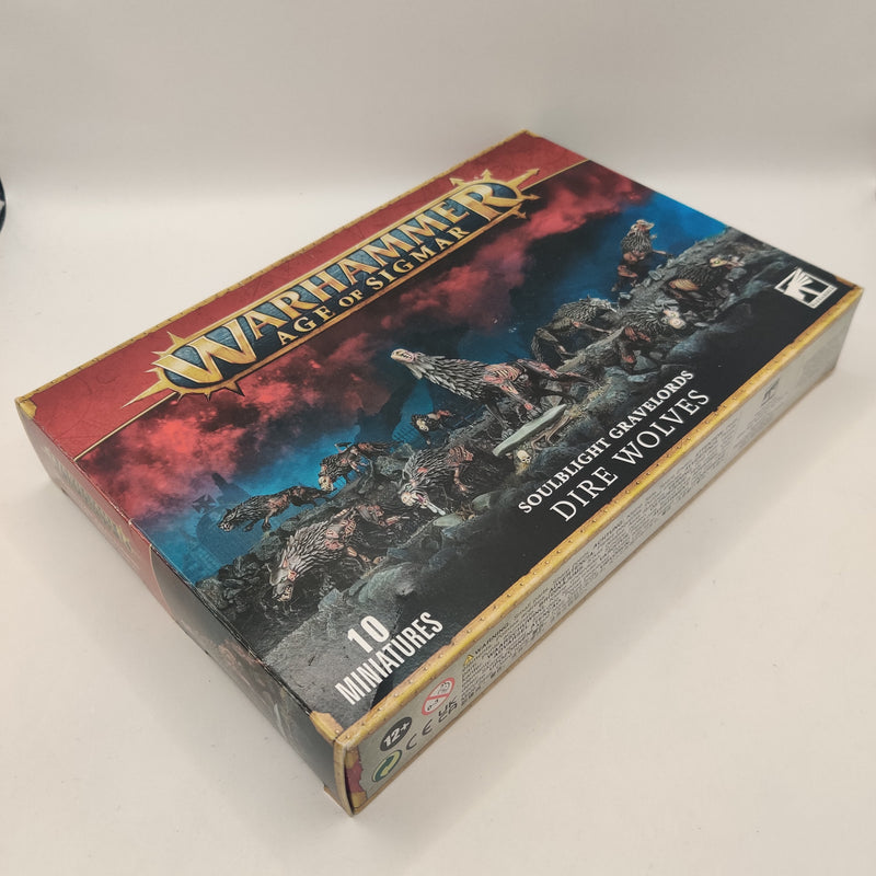 Age of Sigmar Soulblight Gravelords Dire Wolves - in Box AY030